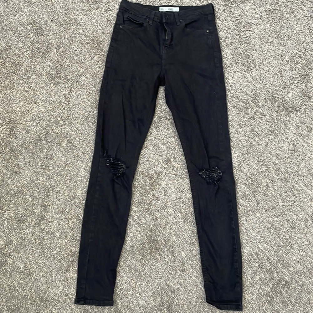 Top shop high waisted skinny jeans